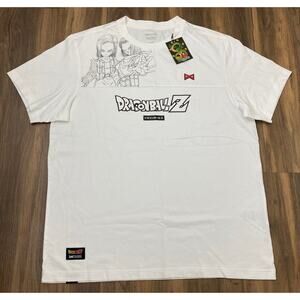 NEW Dragon Ball Z x Lee X-Line Red Ribbon Army cotton graphic t-shirt, XXL